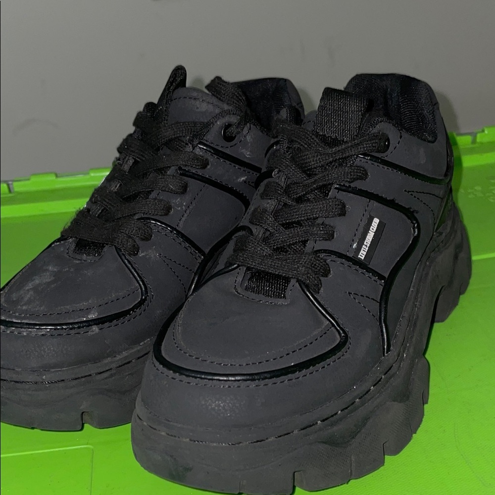 Zara Kids Black Sneakers